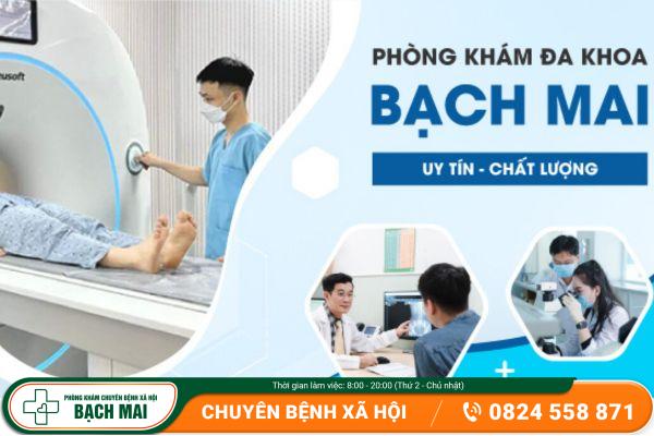Phòng Khám Bạch Mai - Địa chỉ chữa nổi mụn trắng tinh hoàn bìu uy tín