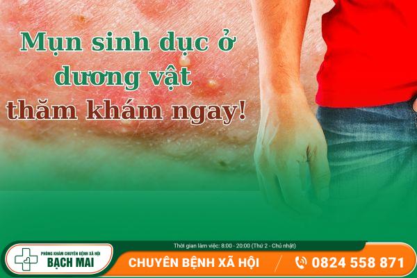Nổi mụn sinh dục dương vật – Triệu chứng đầu tiên của bệnh xã hội? 9