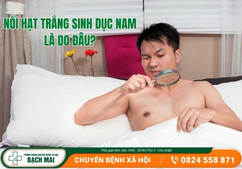 Cảnh giác với tình trạng hạt trắng sinh dục ở nam giới 9