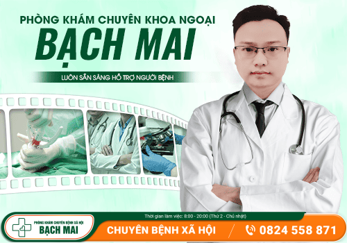 Phòng Khám Chuyên Khoa Ngoại Bạch Mai - Nơi đốt mụn sinh dục uy tín